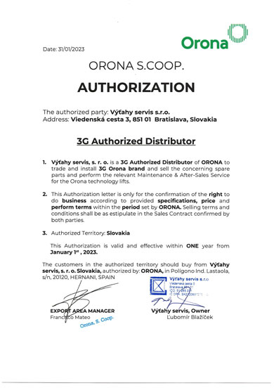 3G Authorized Distributor
